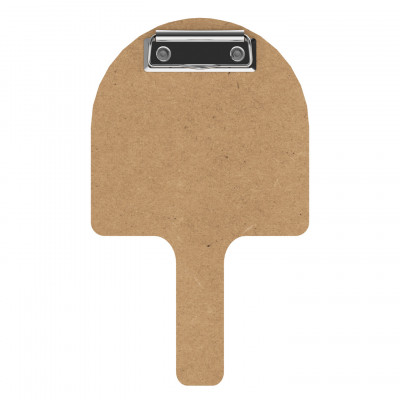 Pizza Paddle Check Presenter - MDF